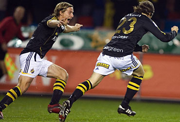 Thursday 26 October 2006, kl 19:00  AIK - IFK Göteborg 4-0 (2-0)  Råsunda Fotbollstadion, Solna