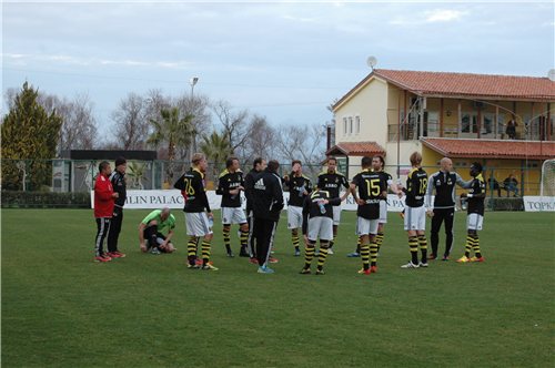 Sunday 29 January 2012, kl 16:00  RNK Split - AIK 1-0 (0-0, 1-0, 0-0, 0-0)  Topkapi Spor Kompleksi, Antalya