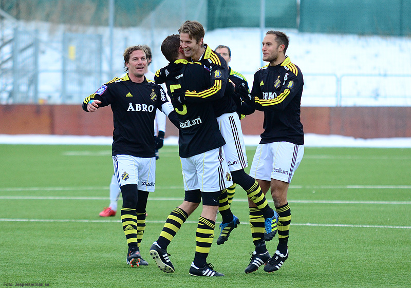 Saturday 11 February 2012, kl 13:00  AIK - Gefle IF 3-1 (0-1)  Skytteholms IP, Solna