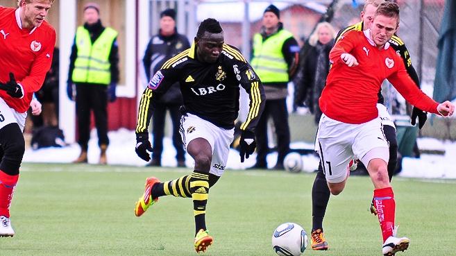 Saturday 18 February 2012, kl 13:00  AIK - Kalmar FF 0-2 (0-1)  Skytteholms IP, Solna