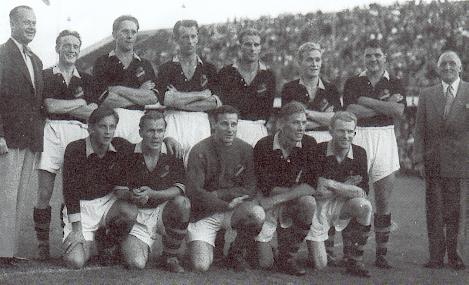 Sunday 24 July 1949  AIK - Landskrona BoIS 1-0 (0-0)  Råsunda Fotbollstadion, Solna