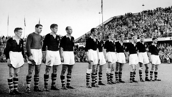Sunday 21 August 1949  AIK - Kalmar FF 2-3 (0-1)  Råsunda Fotbollstadion, Solna