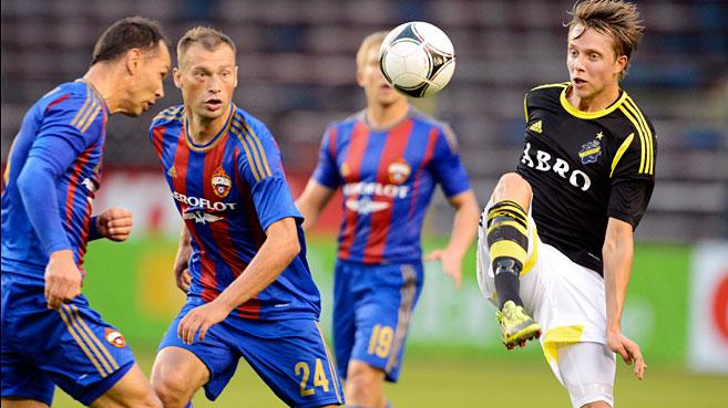 Thursday 23 August 2012, kl 19:00  AIK - PFK CSKA 0-1 (0-0)  Råsunda Fotbollstadion, Solna