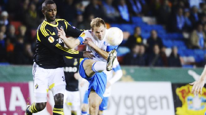 Thursday 4 October 2012, kl 21:05  AIK - FK Dnipro 2-3 (2-1)  Råsunda Fotbollstadion, Solna