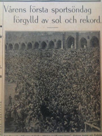 Sunday 24 April 1932, kl 13:30  AIK - Helsingborgs IF 2-0 (0-0)  Stockholms stadion, Stockholm