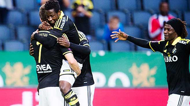 Sunday 12 July 2015, kl 17:30  AIK - GIF Sundsvall 4-1 (2-1)  Friends Arena, Solna