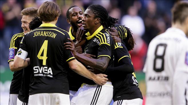 Saturday 19 September 2015, kl 16:00  AIK - BK Häcken 2-1 (2-1)  Friends Arena, Solna