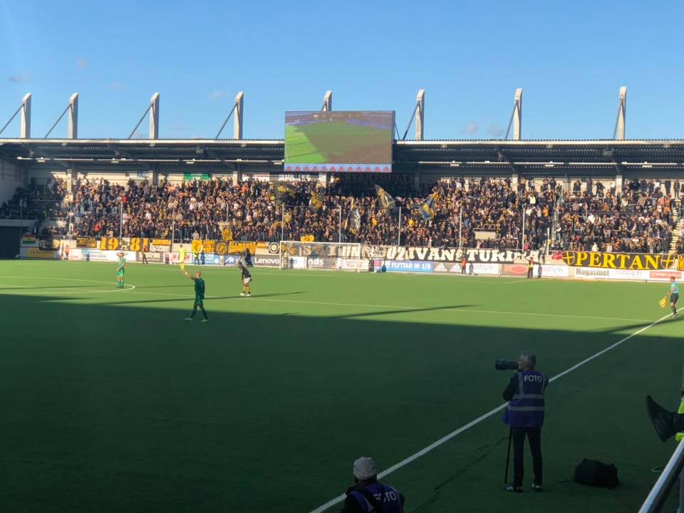 Sunday 30 September 2018, kl 15:00  Dalkurd FF - AIK 0-4 (0-2)  Gavlevallen, Gävle