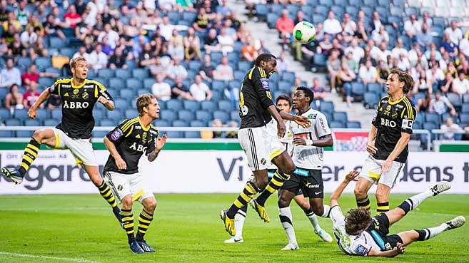 Sunday 7 July 2013, kl 17:30  AIK - BK Häcken 2-0 (0-0)  Friends Arena, Solna