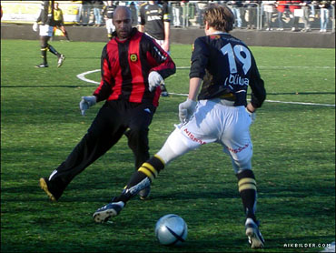 Saturday 21 February 2004, kl 19:00  AIK - IF Brommapojkarna 2-0 (0-0)  Skytteholms IP, Solna