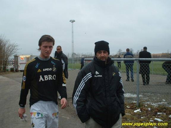 Monday 1 March 2004, kl 13:30  Esbjerg fB - AIK 3-3 (0-2)  Farum Park, Farum