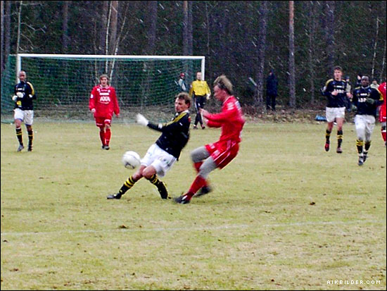 Thursday 25 March 2004, kl 15:00  Östers IF - AIK 3-2 (3-1)  Grönmovallen, Nybro