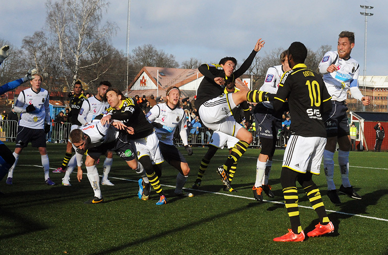 Saturday 14 February 2015, kl 13:00  AIK - Gefle IF 0-0 (0-0)  Skytteholms IP, Solna