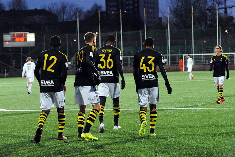 Friday 24 November 2017, kl 15:00  AIK - Sollentuna FF 3-1 (1-1)  Skytteholms IP, Solna