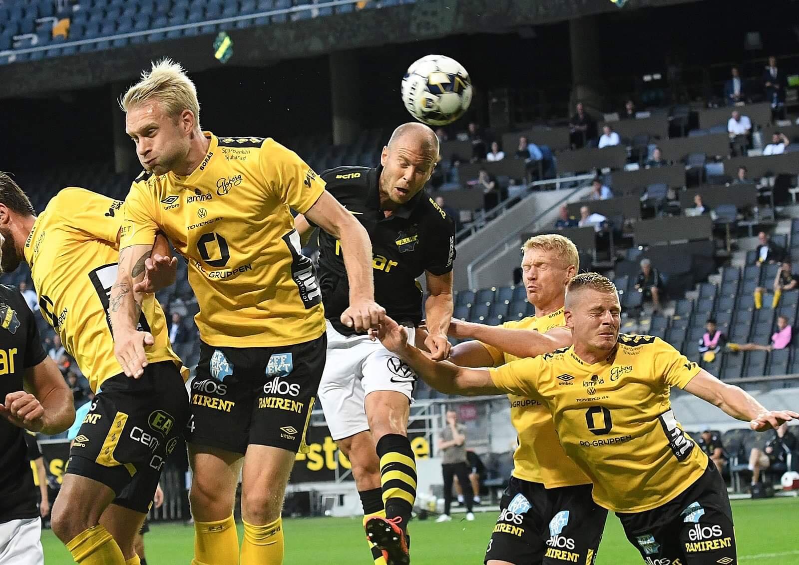 Thursday 6 August 2020, kl 19:00  AIK - IF Elfsborg 1-2 (0-2)  Friends Arena, Solna