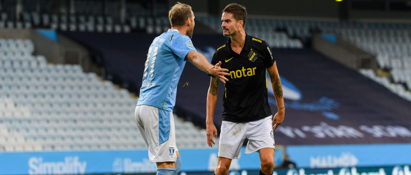 Sunday 13 September 2020, kl 17:30  Malmö FF - AIK 0-0 (0-0)  Swedbank Stadion, Malmö