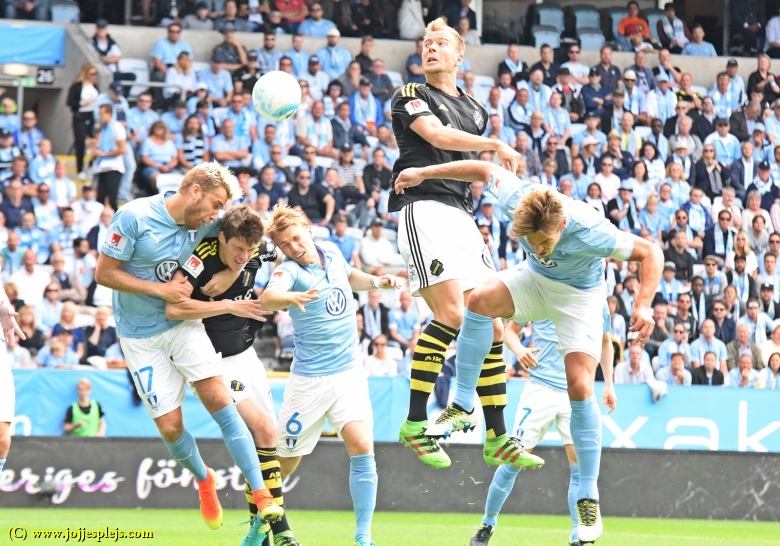 Sunday 7 August 2016, kl 13:00  Malmö FF - AIK 2-0 (1-0)  Swedbank Stadion, Malmö